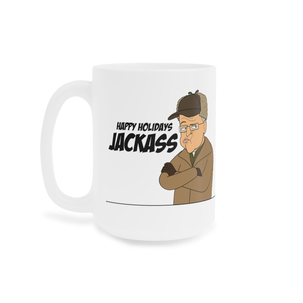 Happy Holidays Jackass Mug